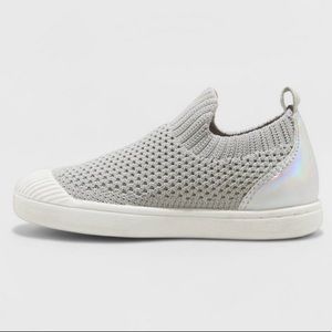cat & jack • micah knit slip-on sneakers • sz 10